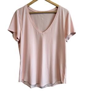 Lululemon Love Tee V Neck Misty Pink 10